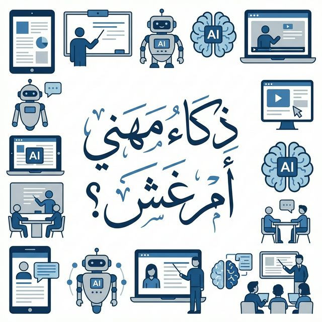 هل استخدام الذكاء الاصطناعي في التخطيط غش أم ذكاء مهني؟